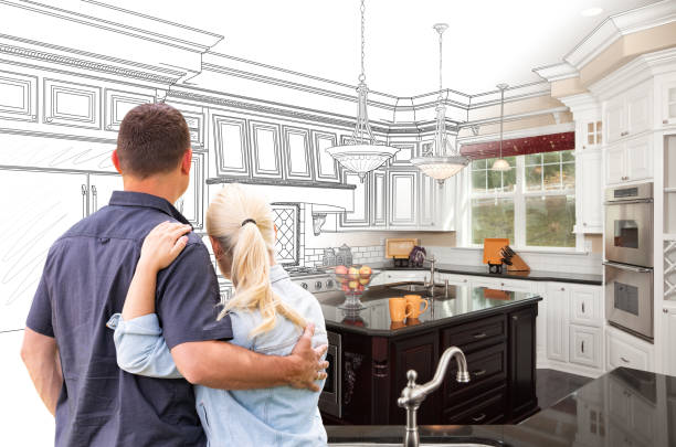 Professional Kitchen Flooring technician working in Cushing, WI